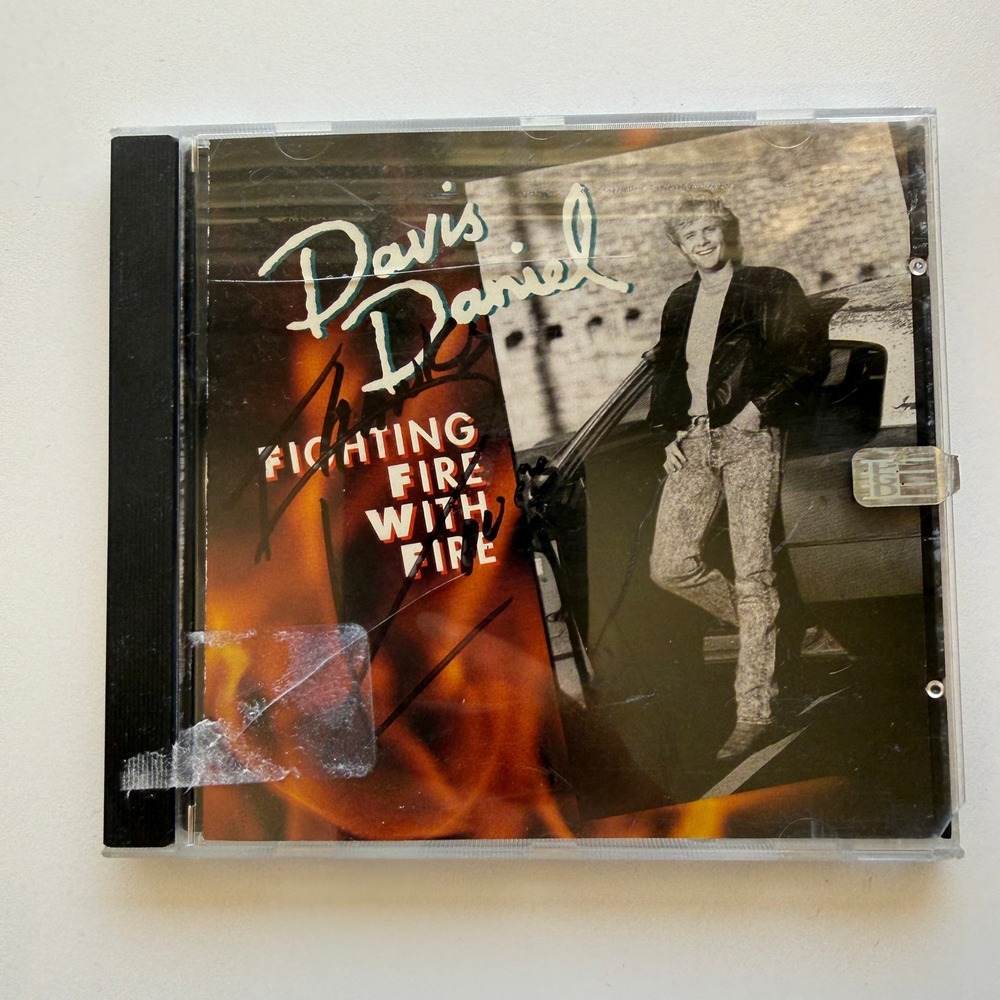 Davis Daniel Fighting Fire With Fire CD 1991 Mercury Records 848 291-2 Country